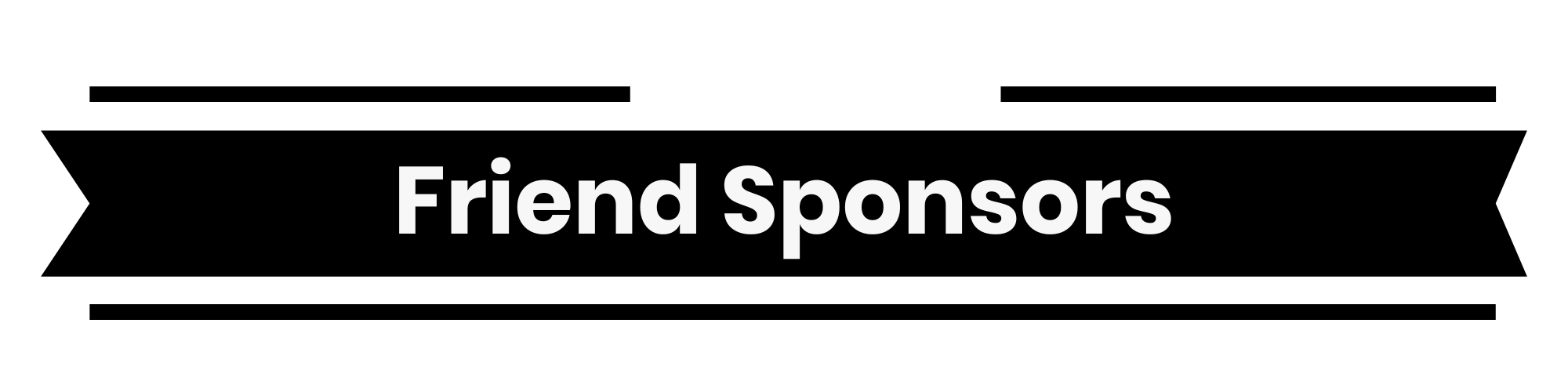 friend sponsor banner